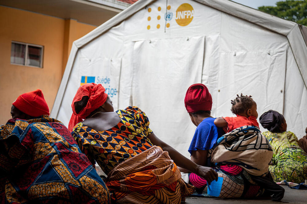 Credit: © UNFPA DRC/Jonas Yunus&nbsp;DRC, 2025. Midwives and sexual and reproductive health (SRH) for women in Goma.