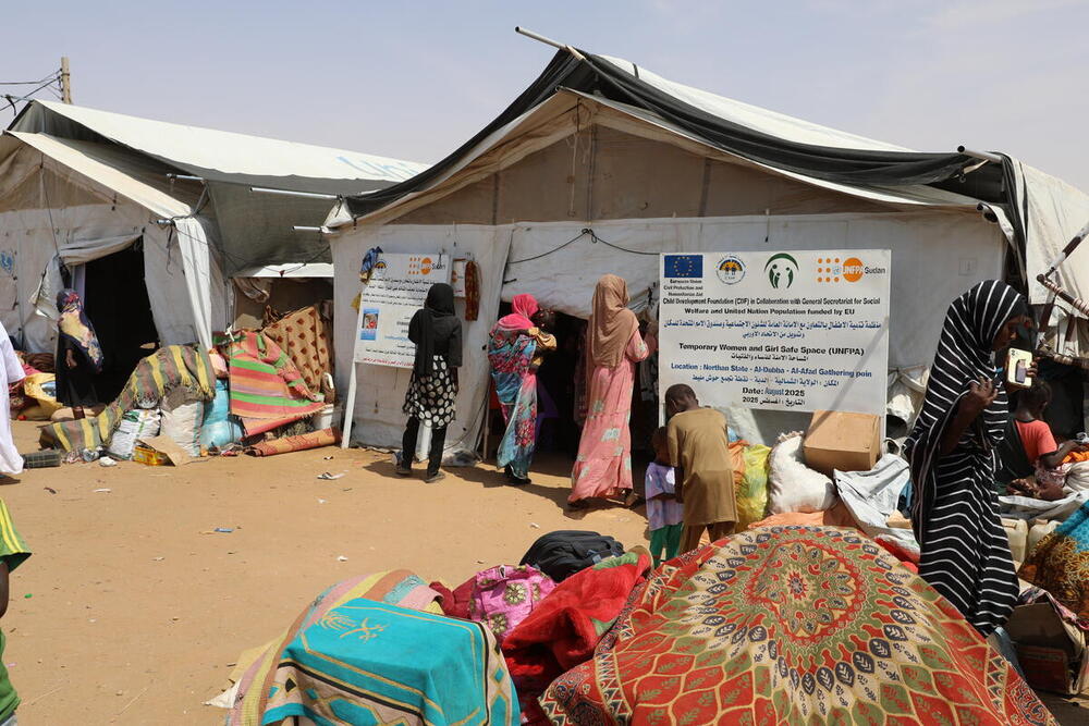 Sudan - Displaced Women and Girls in Al Dabbah After Fleeing El Fasher